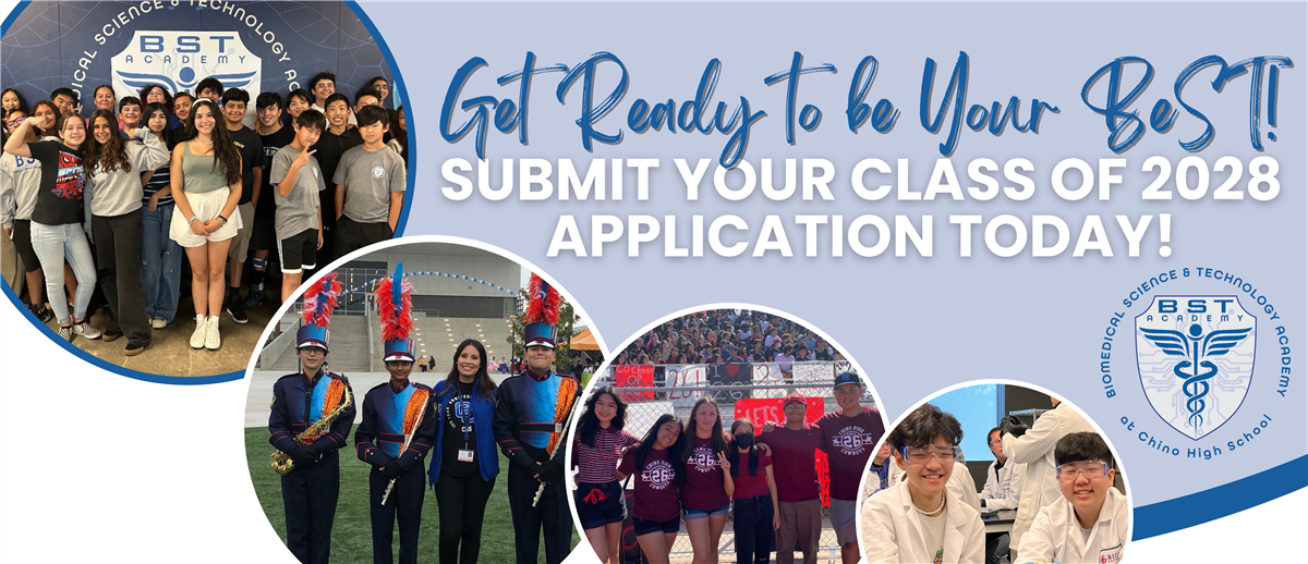 Get ready to be your best! Submit your Class of 2028 Application today!